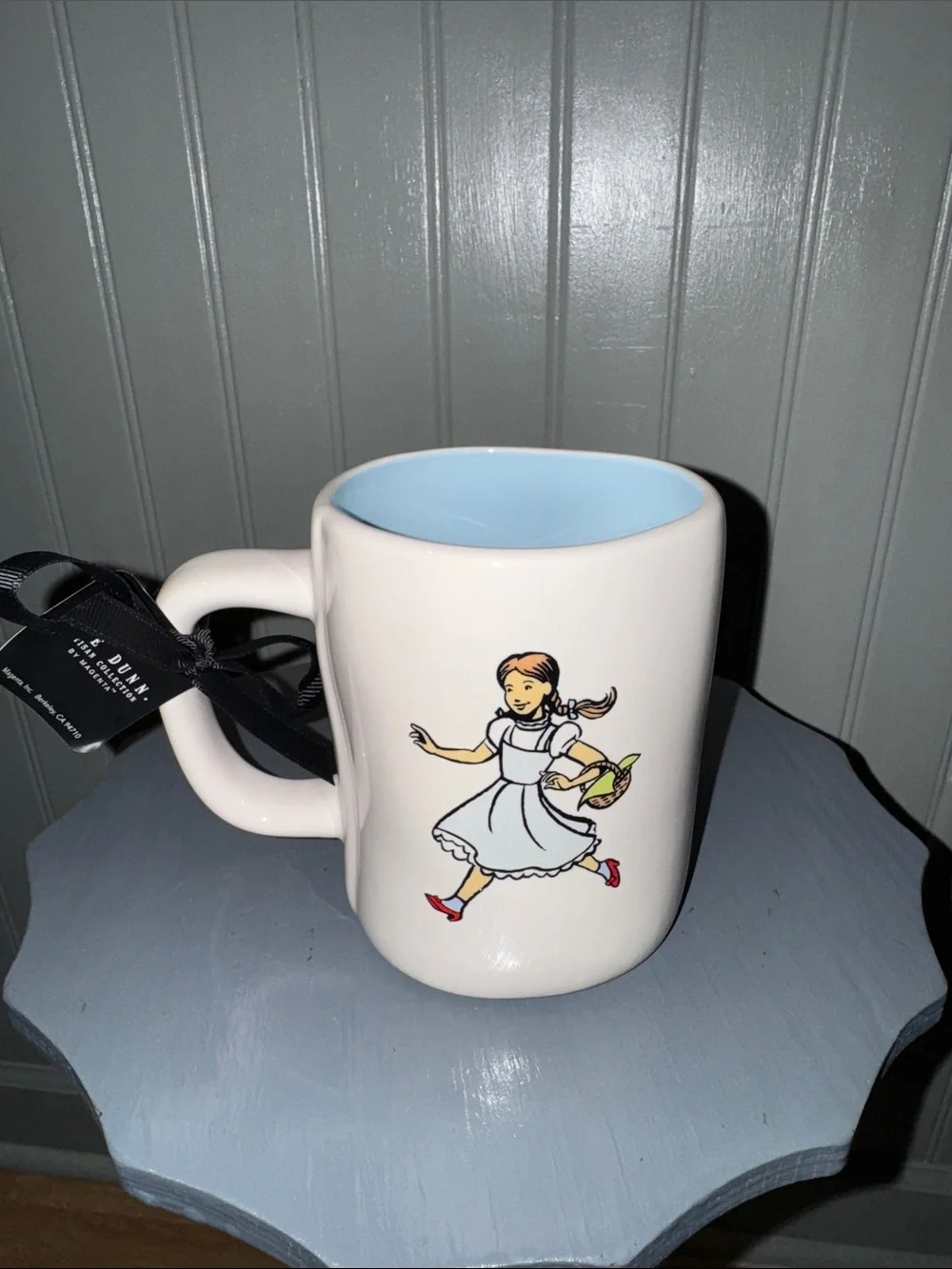 Rae Dunn Wizard of Oz collection DOROTHY “follow your own path”‎ Magenta Mug